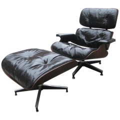 Charles Eames for Herman MIller 67071 Lounge and Ottoman in Rosewood